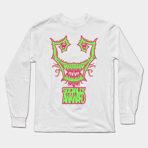 Socially Awkward Weed Long Sleeve T-Shirt by RDandI